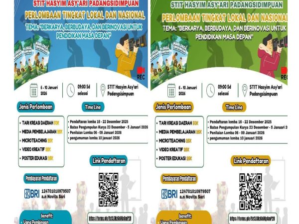 PERLOMBAAN TINGKAT LOKAL DAN NASIONAL                     SEKOLAH TINGGI ILMU TARBIYAH HASYIM ASY'ARI PADANGSIDIMPUAN