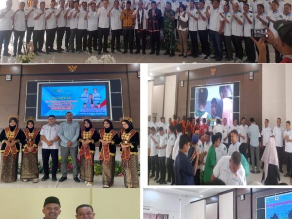 Menghadiri acara pelantikan Koni Kota Padangsidimpuan