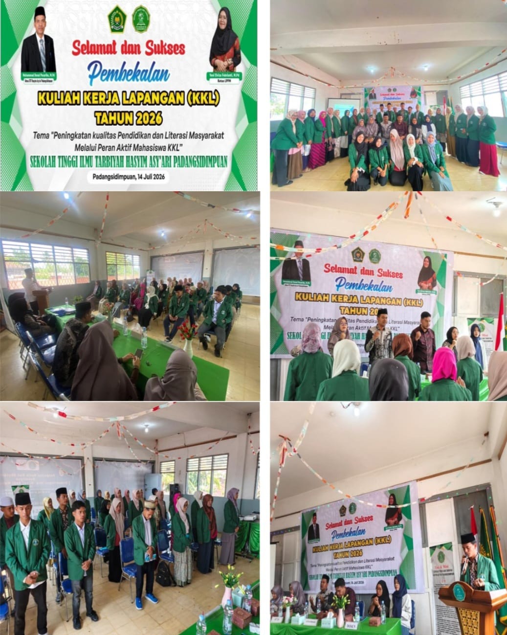 PEMBEKALAN KULIAH KERJA LAPANGAN (KKL) TAHUN 2026 SEKOLAH TINGGI ILMU TARBIYAH HASYIM ASY'ARI PADANGSIDIMPUAN