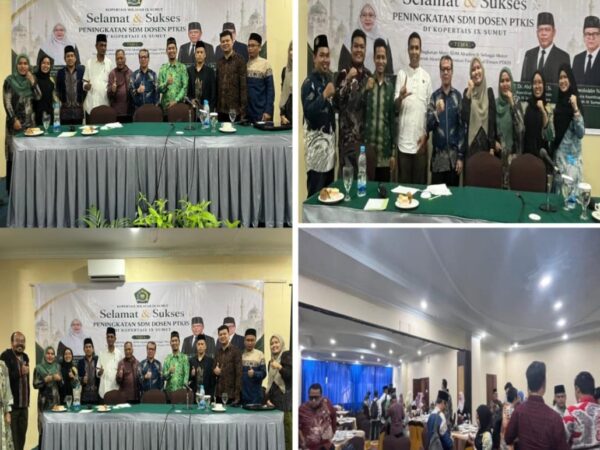 PENINGKATAN SDM DOSEN PTKIS KOPERTAIS WILAYAH IX SUMATERA UTARA